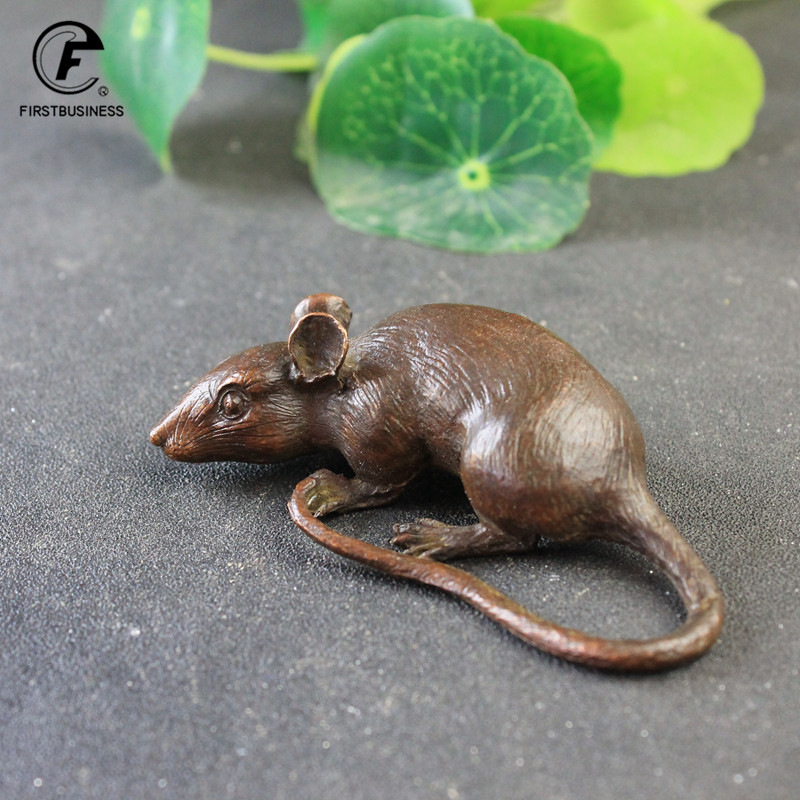 Aquarium Fish Big - Schwere Messing GROßE Ratte Maus Figuren