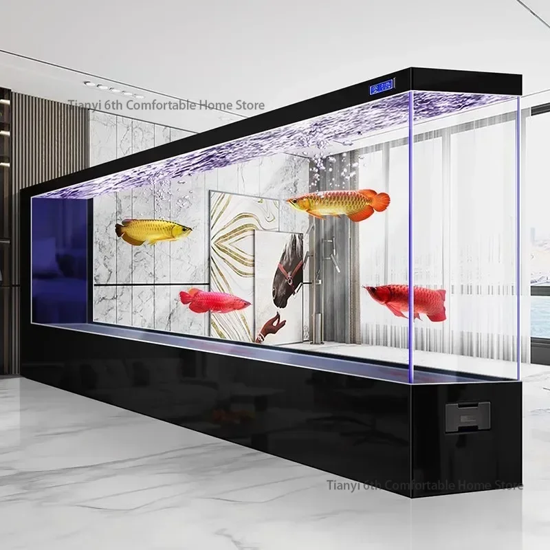 Aquarium Xxl - Supergroße, transparente Luxus-Aquarien, das Originalitätsdesign wertet.