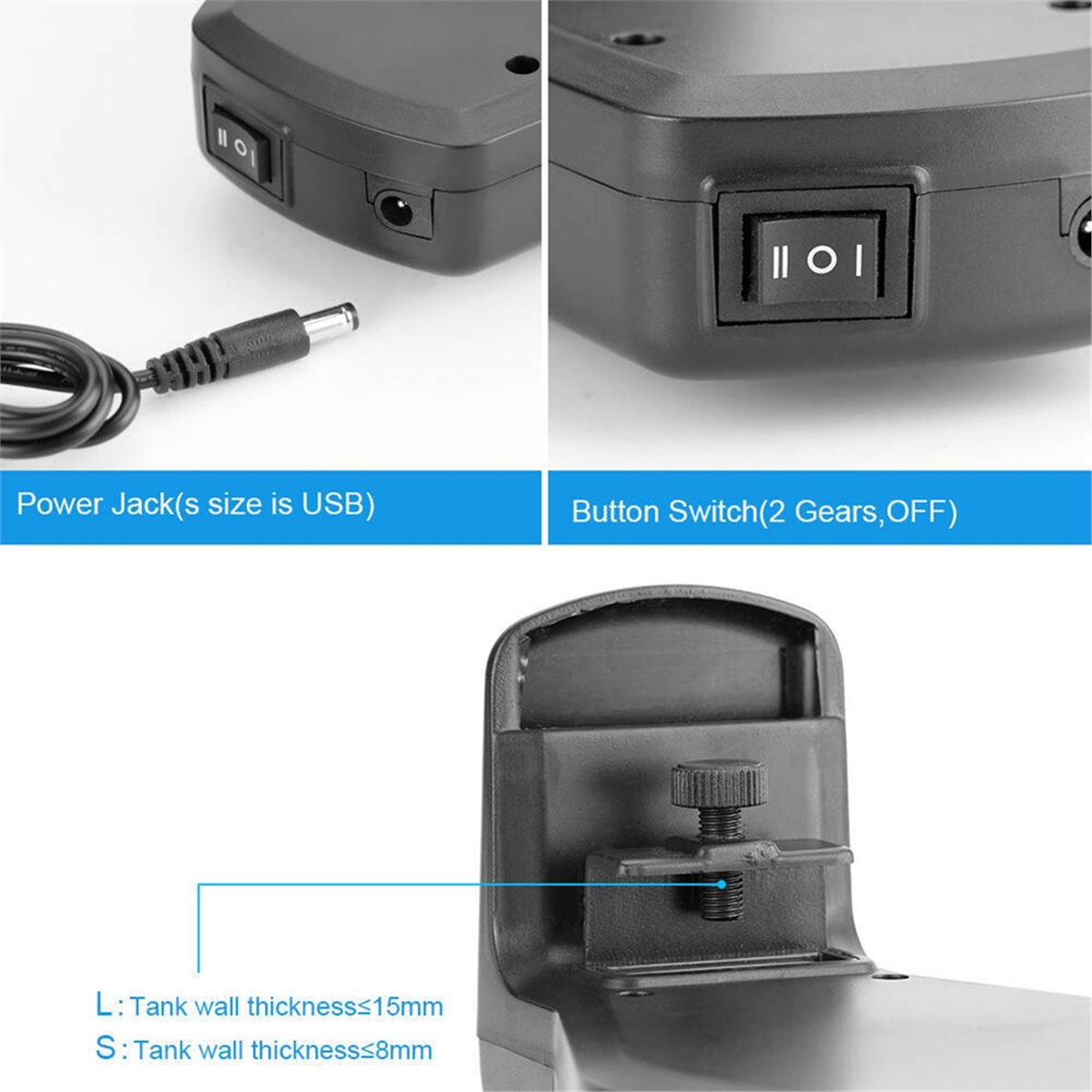 Aquarium Fish Big - Großer Rabatt Mini-Aquarium-Kühler Kleiner Fischbecken-Ventilator Aquarium-Kühlventilator