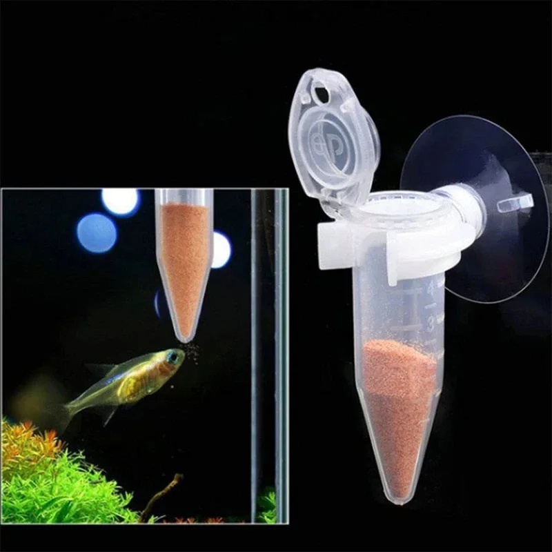 Aquarium Fish Feeder - Automatische Fisch Feeder Kegel Garnelen Ei