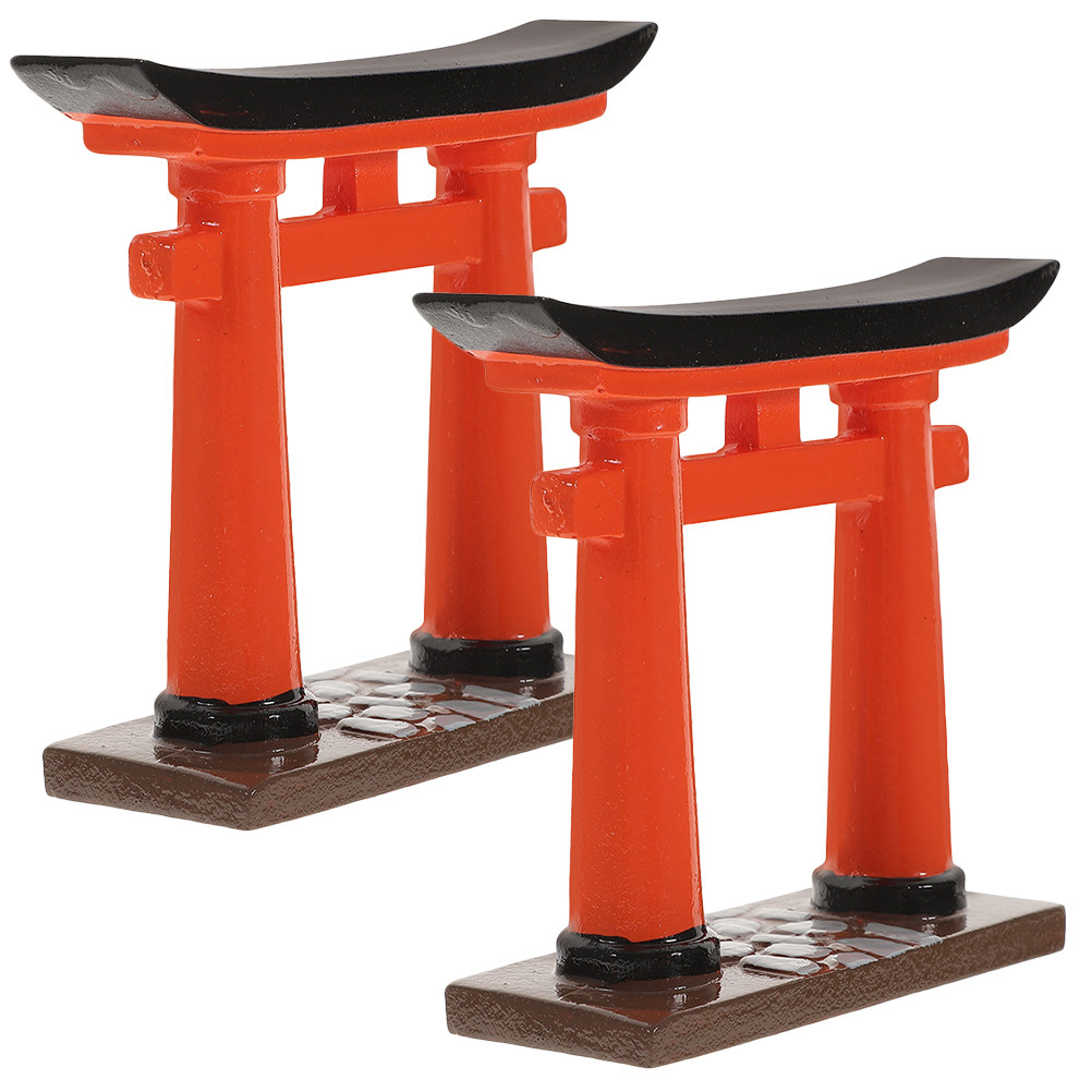 2 Stück Japanisches Torii-Tor  – Aquarium Fish Japanese Bewertung und Preis