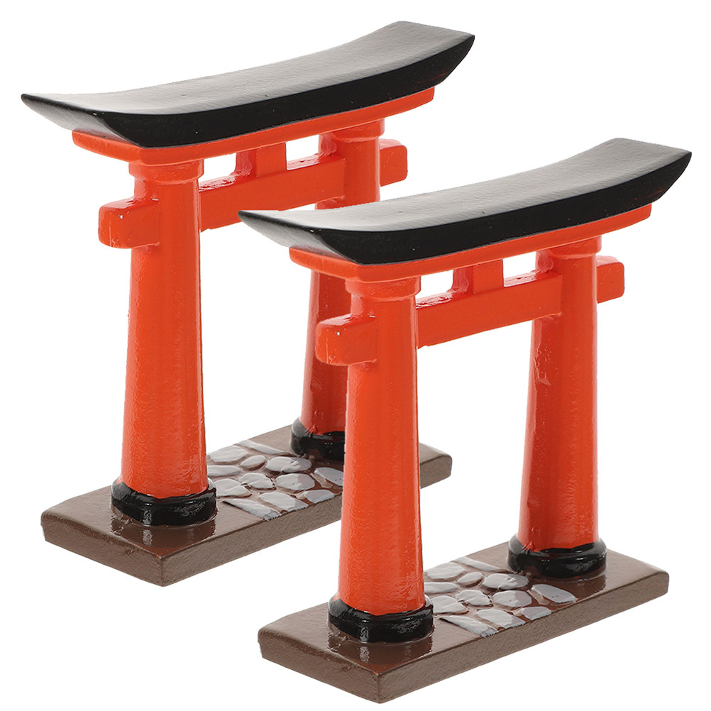 2 Stück Japanisches Torii-Tor  – Aquarium Fish Japanese Bewertung und Preis