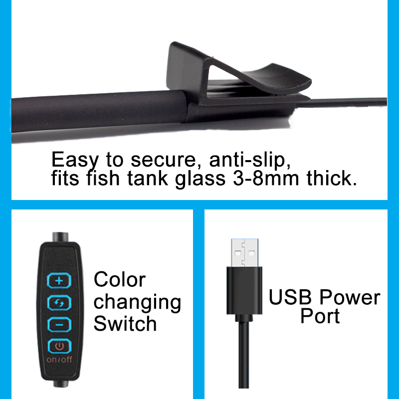 USB Aquarium LED Lampe Aquariu – Aquarium Fish Enrichment Bewertung und Preis