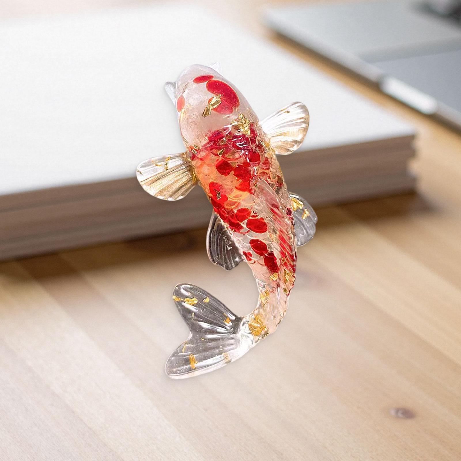 Realistische Koi-Fisch-Skulptu – Aquarium Fish Japanese Bewertung und Preis