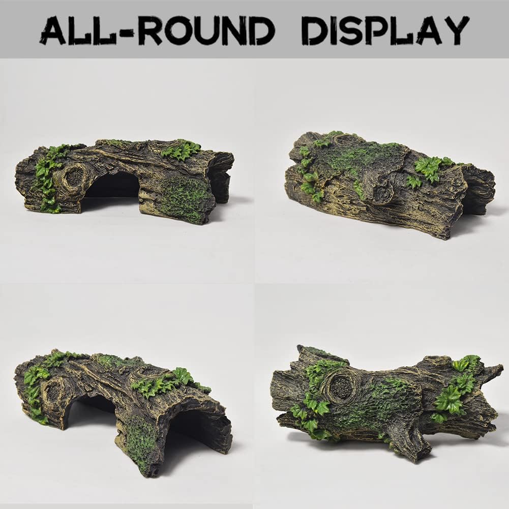 Aquarium Hohl Baum Tunnel Höhl – Aquarium Fish Enrichment Bewertung und Preis