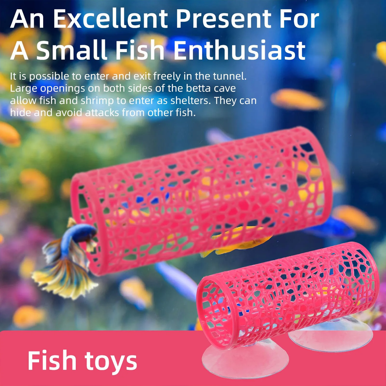 Aquarium-Fischtunnel-Spielzeug – Aquarium Fish Feeder Bewertung und Preis