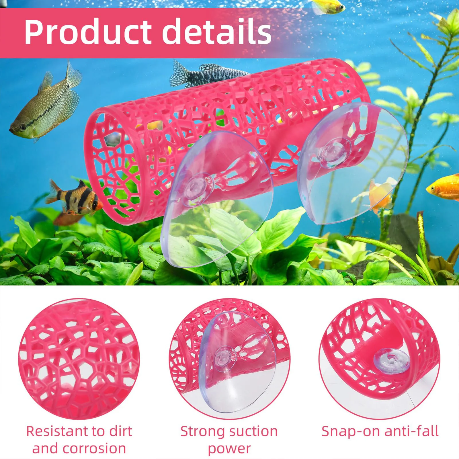 Aquarium-Fischtunnel-Spielzeug – Aquarium Fish Feeder Bewertung und Preis