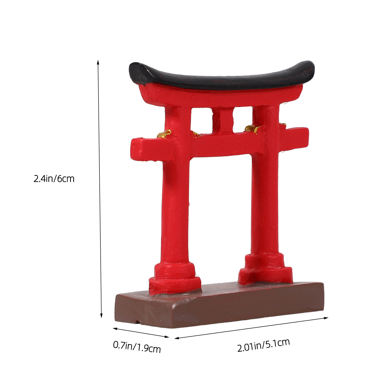 Miniatur-Japanisches Torii-Tor – Aquarium Fish Japanese Bewertung und Preis