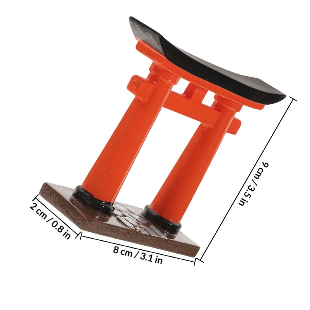 2 Stück Japanisches Harz-Torii – Aquarium Fish Japanese Bewertung und Preis