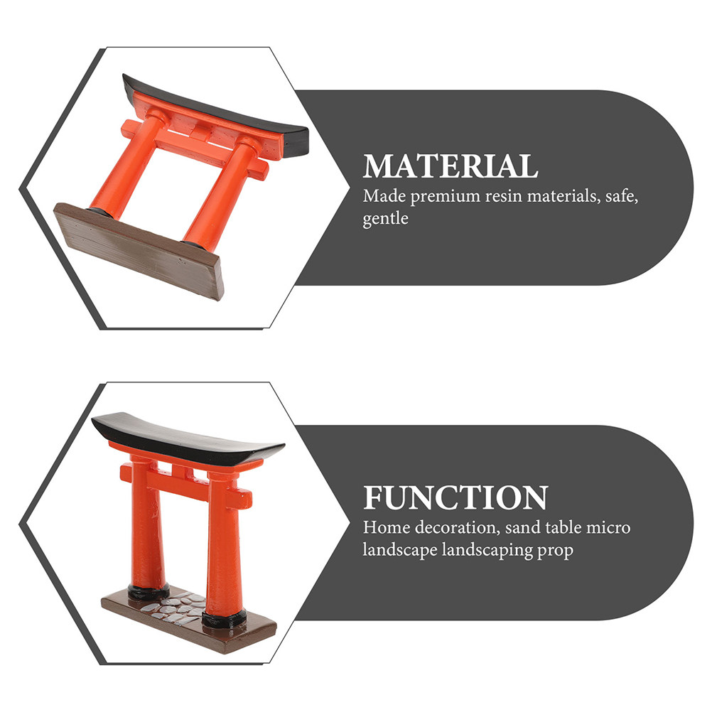 2 Stück Japanisches Harz-Torii – Aquarium Fish Japanese Bewertung und Preis
