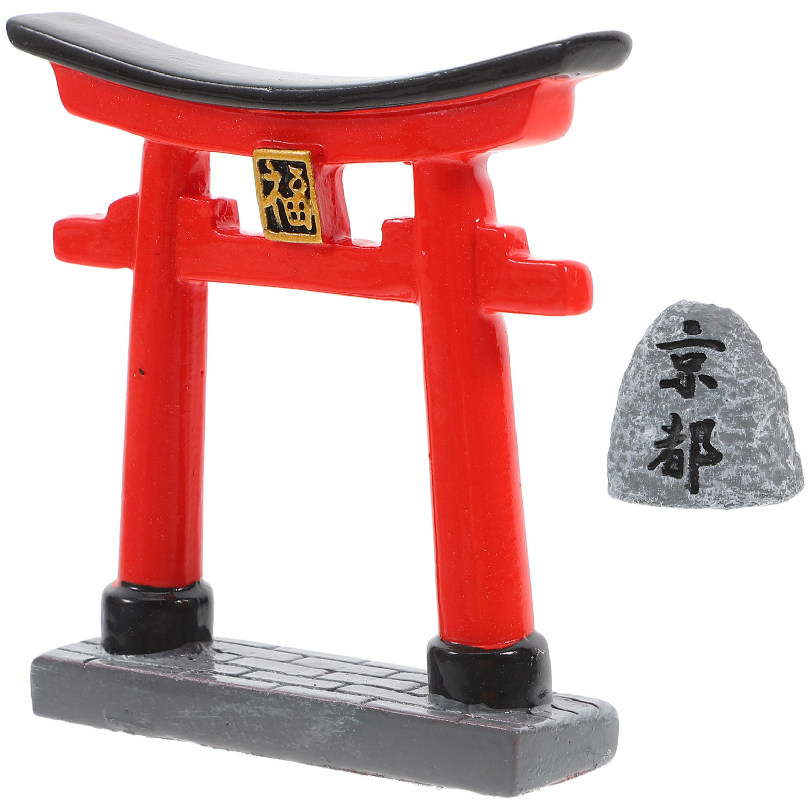 Kleines Kyoto Torii-Tor-Orname – Aquarium Fish Japanese Bewertung und Preis