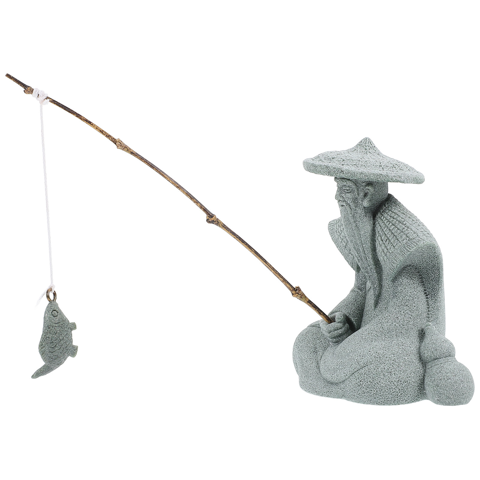 Detaillierte Harz-Fischerstatu – Aquarium Fish Japanese Bewertung und Preis