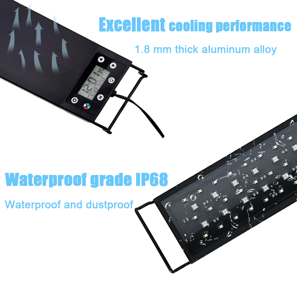 30-60cm Aquarium 24/7 Vollspek – Aquarium Fish Enrichment Bewertung und Preis