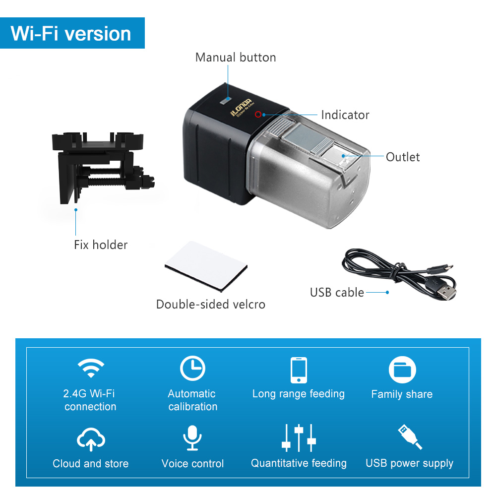WiFi-Fischfutterautomat, autom – Aquarium Fish Feeder Bewertung und Preis