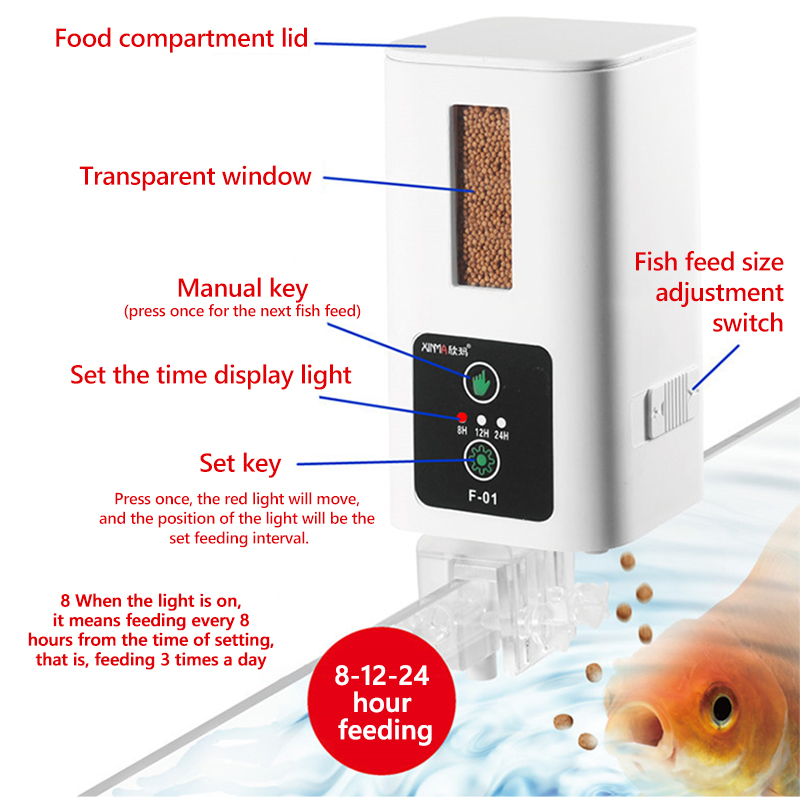 400 ml Aquarium Automatic Feed – Aquarium Fish Big Bewertung und Preis